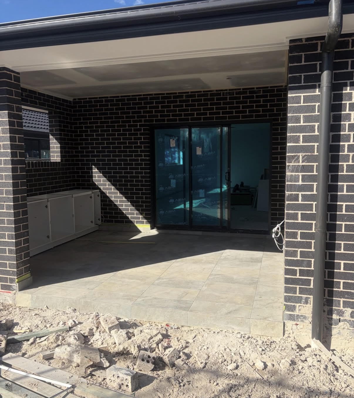 Alfresco construction at the Chisholm project